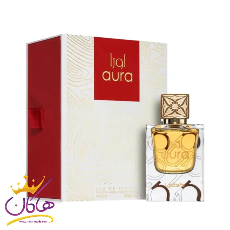 Lattafa-perfume-Aura2.webp ادکلن اورا لطافه مدل باکارات رژ 540 - Image 1