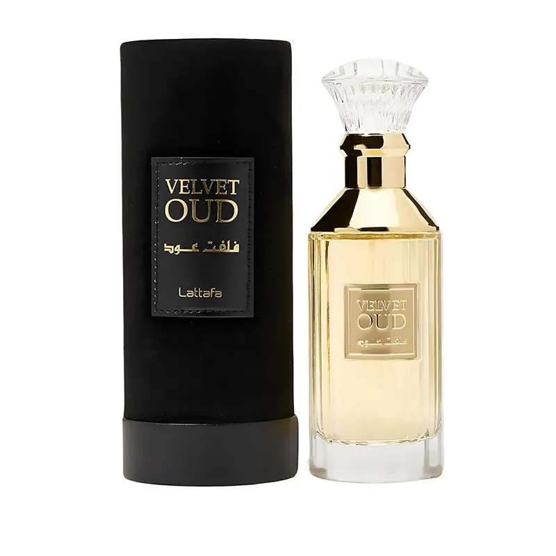 Lattafa-perfume-Velvet-oud1.webp ادکلن لطافه ولوت (فلفت) عود مدل تام فورد آمبر لدر - Image 1