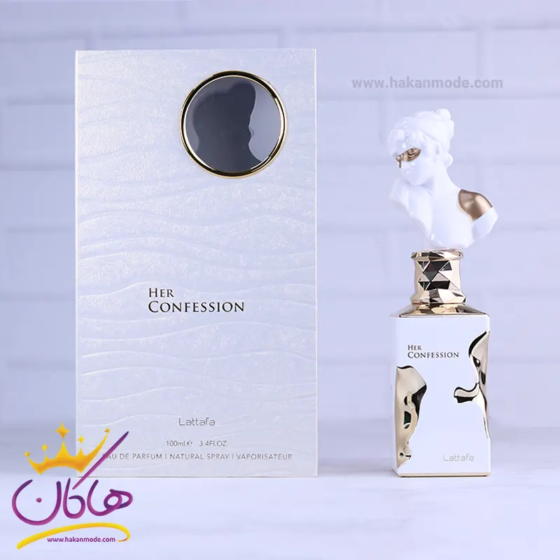 Lattafa-perfume-her-Confession1.webp ادکلن زنانه لطافه هر کانفشن مدل بلانچ بته - Image 1