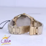 ساعت مچی عقربه ای مردانه لاکسمی استیل طلایی 8094/2 - Image 2
