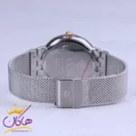 ساعت مچی عقربه ای لاکسمی زنانه بند حصیری نقره ای 8111/3 - Image 3