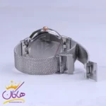 ساعت مچی عقربه ای لاکسمی زنانه بند حصیری نقره ای 8111/3 - Image 2