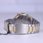 ساعت مچی لاکسمی مردانه فلزی نقره ای طلایی کرنوگراف G 8120/5 - Image 3
