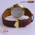 ساعت مردانه لاکسمی بند چرم قهوه ای کد 5-8519 G - Image 5