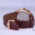 ساعت مچی لاکسمی مردانه چرم قهوه ای کرنوگراف G 8539/17 - Image 2