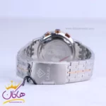 ساعت مچی لاکسمی مردانه فلزی نقره ای کرنوگراف G8547/2 - Image 3