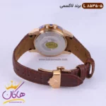 ساعت لاکسمی زنانه بند چرمی کرنوگراف L8535/5 - Image 5
