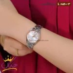 ساعت مچی ست لاکسمی فلزی صفحه سفید 8560/3 - Image 3