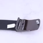 کمربند پلاکی چرم طبیعی مردانه مشکی meusimo dntal - Image 2