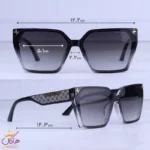 عینک آفتابی لویی ویتون زنانه فریم مشکی YD 2402/1 - Image 2