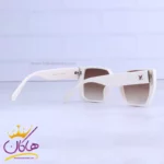 عینک آفتابی لویی ویتون زنانه فریم سفید 9915/6 - Image 3