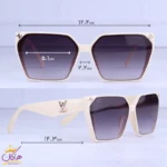 عینک آفتابی لویی ویتون زنانه فریم کرم YD 2404/3 - Image 2