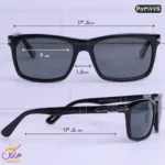 عینک پرسول اورجینال مشکی پلار مدل PO3177S - Image 2
