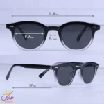 عینک آفتابی زنانه فریم مربع مشکی استیت 6250/3 - Image 2