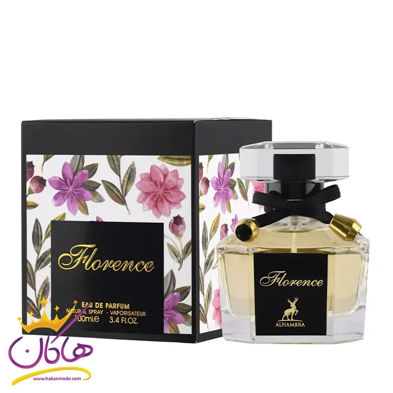 Maison-Alhambra-perfume-Florence1.webp ادکلن الحمبرا فلورنس زنانه مدل گوچی فلورا - Image 1