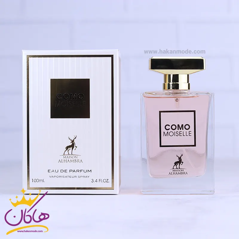 Maison-alhambra-perfume-Como-moiselle1.webp ادکلن الحمبرا زنانه کومو مویزل مدل کوکو مادمازل - Image 1