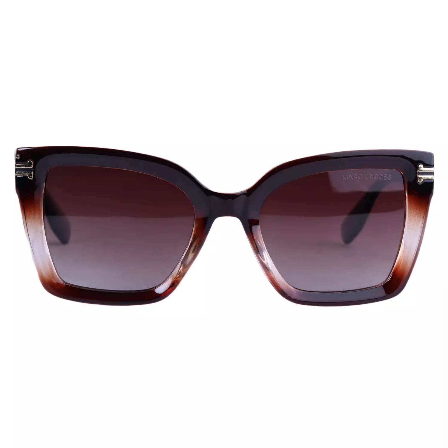 Marc-Jacobs-Sunglasses-Code-P-1007.21.webp عینک آفتابی مارک جاکوبز زنانه فریم قهوه ای پلاریزه P 1007/2 - Image 1