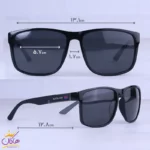 عینک آفتابی ماتریکس مردانه مشکی پلاریزه P 5347/3 - Image 2