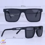 عینک آفتابی ماتریکس مردانه مشکی پلاریزه P 5369/1 - Image 2