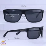 عینک آفتابی ماتریکس مردانه فریم مشکی پلاریزه P 1809/1 - Image 2