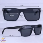 عینک آفتابی ماتریکس مردانه فریم مربع مشکی p 5383/1 - Image 2