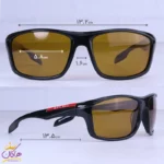 عینک آفتابی ماتریکس بیس دار مردانه شیشه زرد PA 1781/1 - Image 2