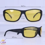 عینک آفتابی ماتریکس مردانه پلاریزه شیشه زرد PA 1785/4 - Image 2