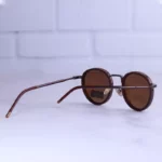عینک آفتابی ماتریکس فریم گرد قهوه ای P 1916/3 - Image 3