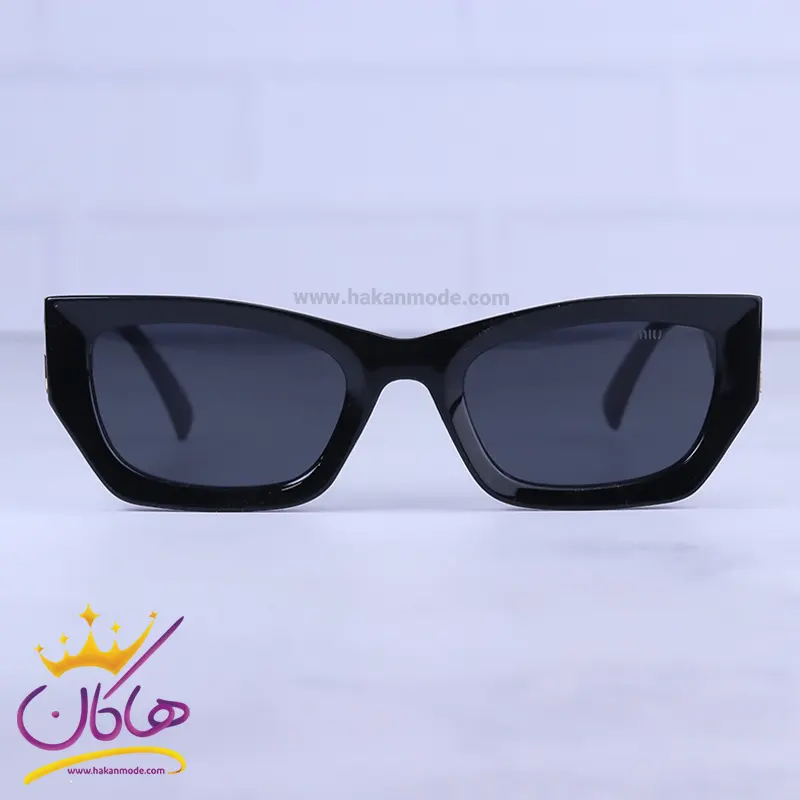 Miu-miu-highcopy-sunglasses-code-LH089.11.webp عینک آفتابی میو میو زنانه فریم مشکی گربه ای LH 089/1 - Image 1