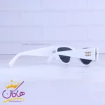 عینک آفتابی میو میو زنانه فریم سفید گربه ای LH105/1 - Image 3