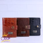 ست کیف جاکارتی و جاکلیدی چرم مونت بلانک 216