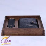 ست کیف جاکارتی و جاکلیدی چرم مونت بلانک 216 - Image 10