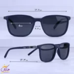 عینک آفتابی کارتیر مردانه فریم سرمه ای پلاریزه P3302/2 - Image 2