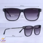 عینک آفتابی زنانه مونت بلانک فریم مستطیل MB 0306 SA/1 - Image 2