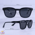 عینک آفتابی مونت بلانک زنانه مشکی استیت OLD 053/1 - Image 2