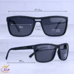 عینک آفتابی مورل مردانه پلاریزه فریم مشکی D2417P/2 - Image 2