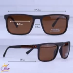 عینک آفتابی مورل مردانه قهوه ای پلاریزه D2425P/3 - Image 2