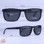 عینک آفتابی مورل مردانه مشکی پلاریزه D2425P/6 - Image 2