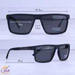 عینک آفتابی مردانه مورل مشکی پلاریزه D2426P/1 - Image 2