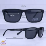 عینک آفتابی مورل مردانه پلاریزه فریم مستطیل D2428P/1 - Image 2