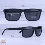 عینک آفتابی مردانه مورل پلاریزه مشکی D2428P/3 - Image 2
