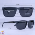 عینک آفتابی مورل مردانه پلاریزه طوسی D2428P/6 - Image 2