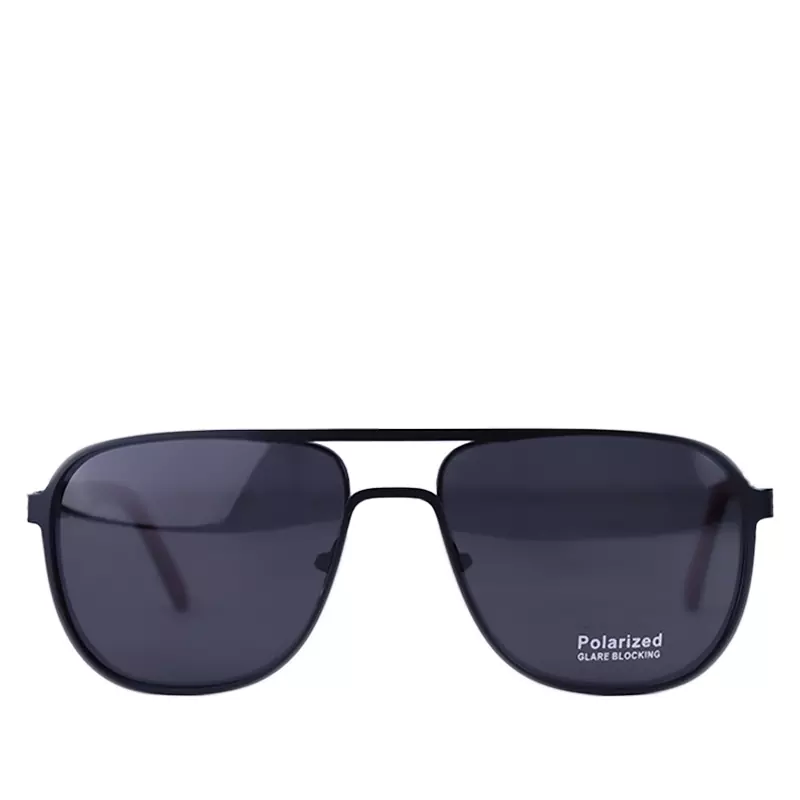NO-NAME-Sunglasses-code-7019.11.webp عینک آفتابی فریم فلزی مشکی پلاریزه 7019/1 - Image 1