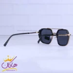 عینک آفتابی مردانه فریم فلزی طلایی 6079/2 - Image 3