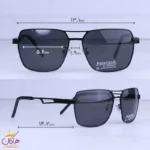 عینک آفتابی زنانه فریم فلزی مشکی پلاریزه P 2819/1 - Image 2