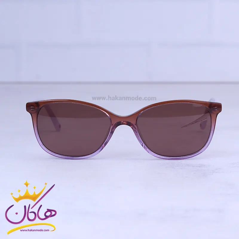 NO-NAME-sunglasses-code-1801.11.webp عینک آفتابی بچگانه فریم بنفش استیت 1801/1 - Image 1
