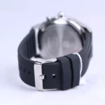 ساعت مچی نیوی فورس مردانه بند رابر مشکی قاب نقره ای G 9256/2 - Image 2