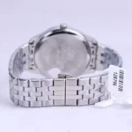 ساعت مچی نیوی فورس مردانه فلزی نقره ای صفحه سفید NF 9255/2 - Image 3