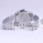 ساعت مچی نیوی فورس مردانه فلزی نقره ای صفحه سفید NF 9255/2 - Image 2