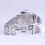 ساعت مچی نیوی فورس مردانه فلزی نقره ای صفحه سرمه ای NF 9255/3 - Image 2